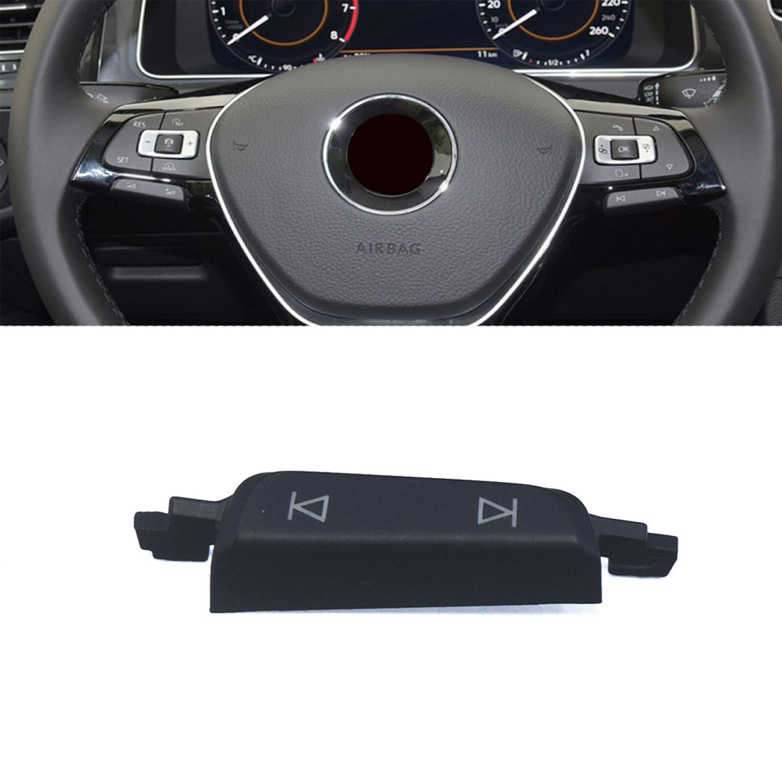 Steering Wheel Button Up and Down For VW Passat B8 Golf Mk7
