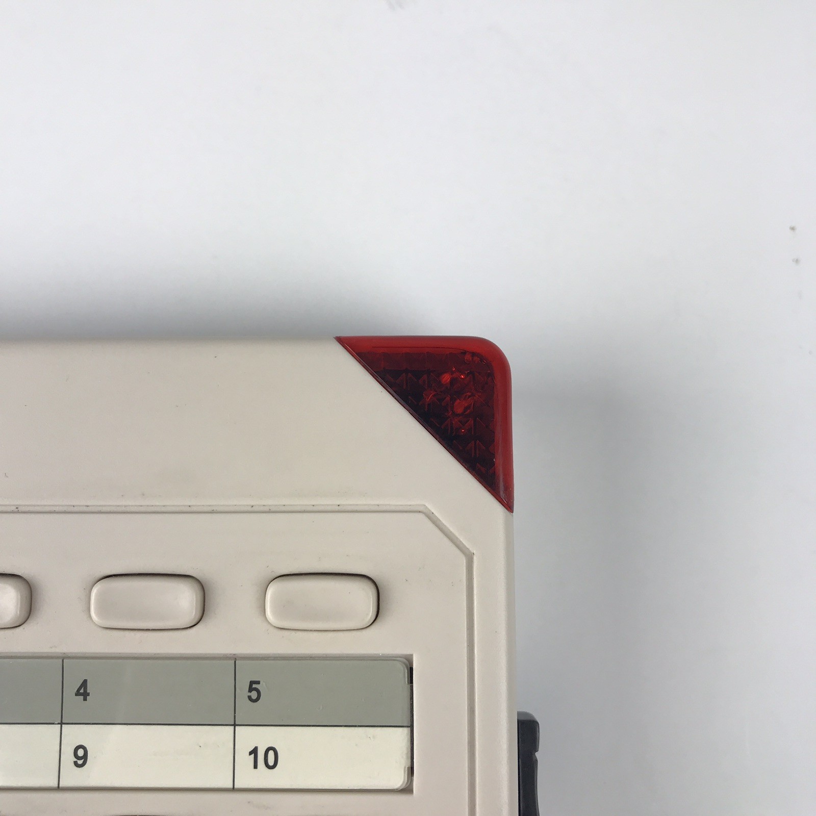 Clarity W1000 Amplified Telephone for Hearing Impaired Lg Keypad Flashing Light