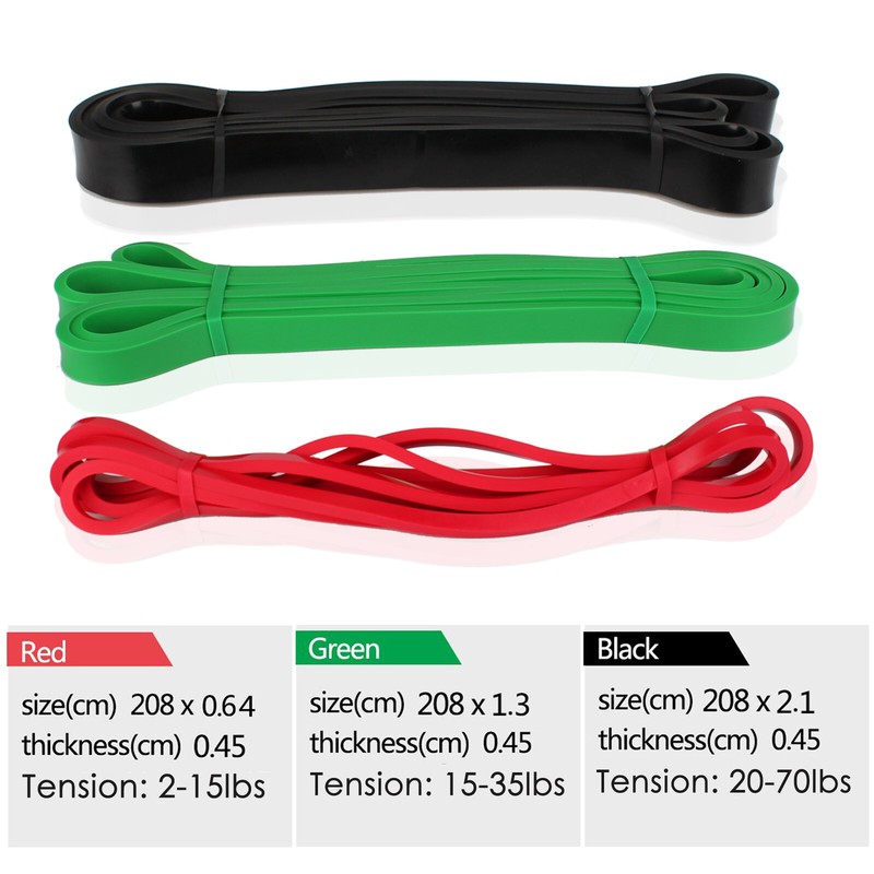 Heavy Duty Resistance Bands Set/Single for Gym Exercise Pull up