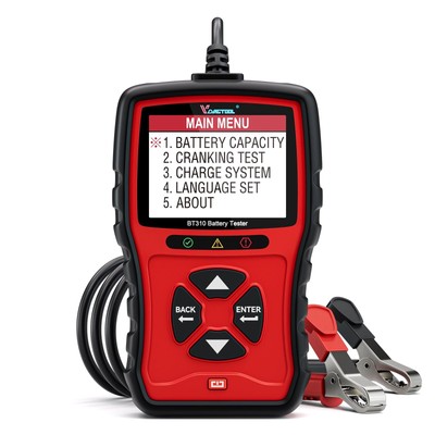 BT310 Car Battery Tester 12V 24V, 100-2000 CCA Automotive Alternator Tester, ...