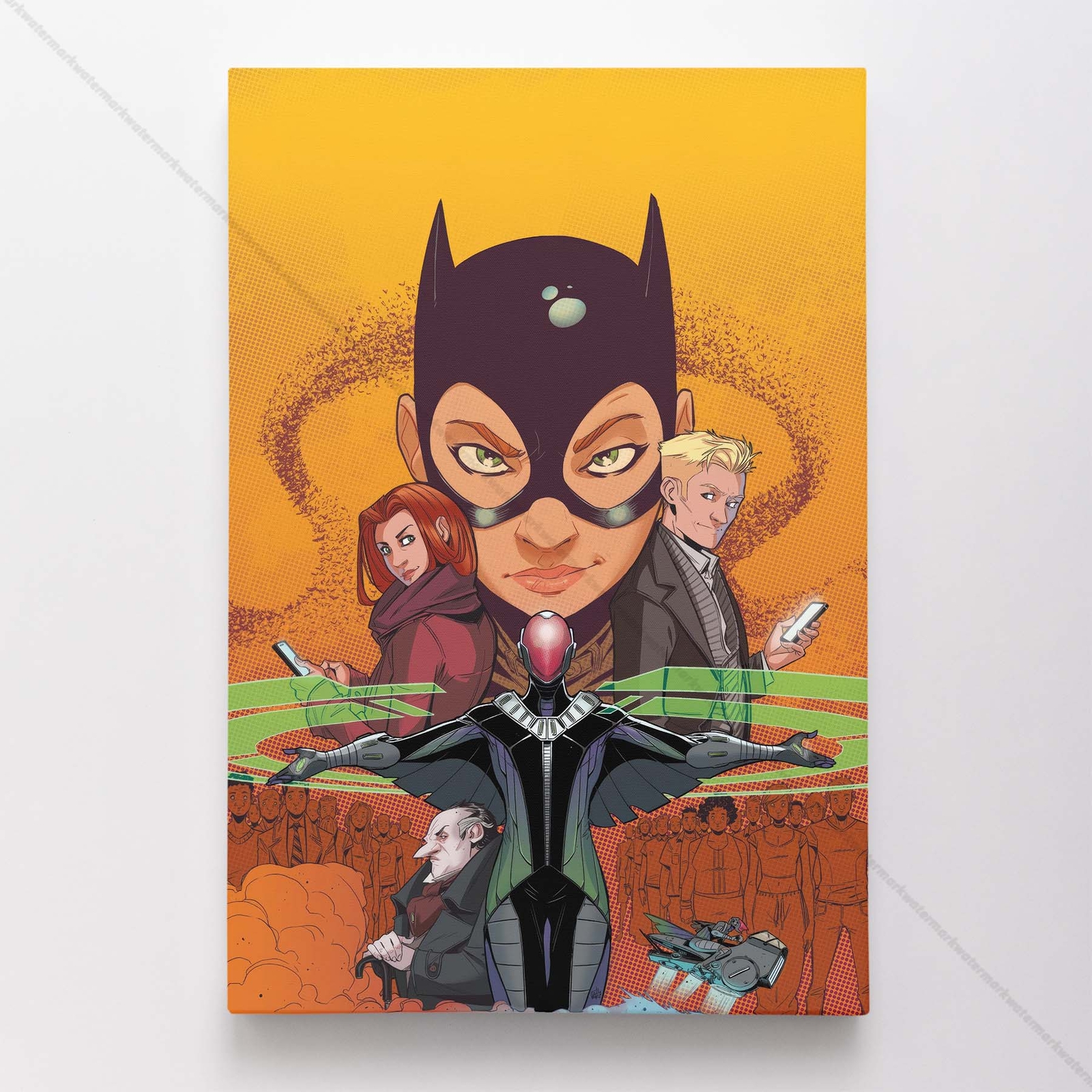 Batgirl Poster Canvas DC Comic Book Cover Art Print #49260