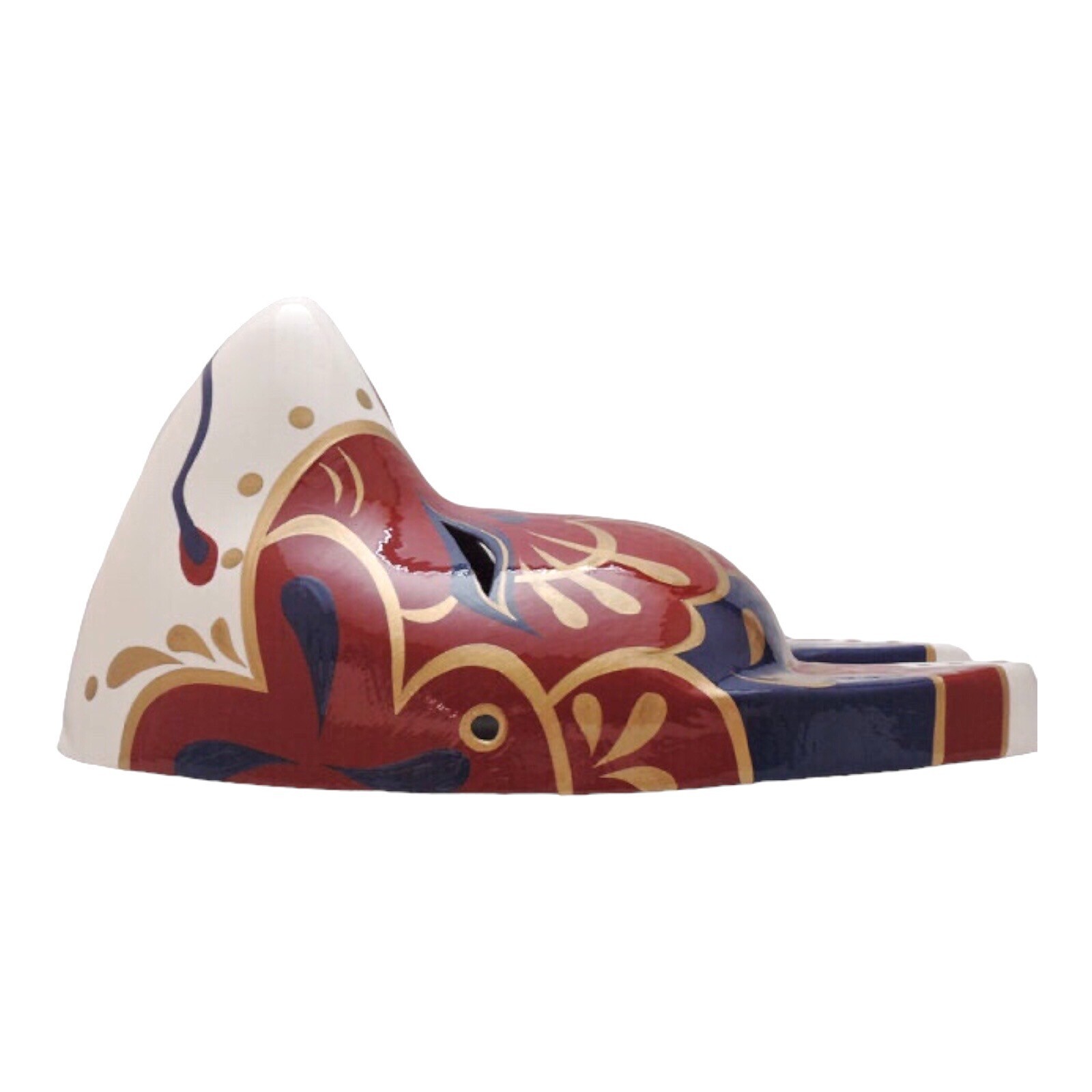 Japanese Fox Mask higo Kitsune Komendo dance Face Hand Painted Cosplay Handmade