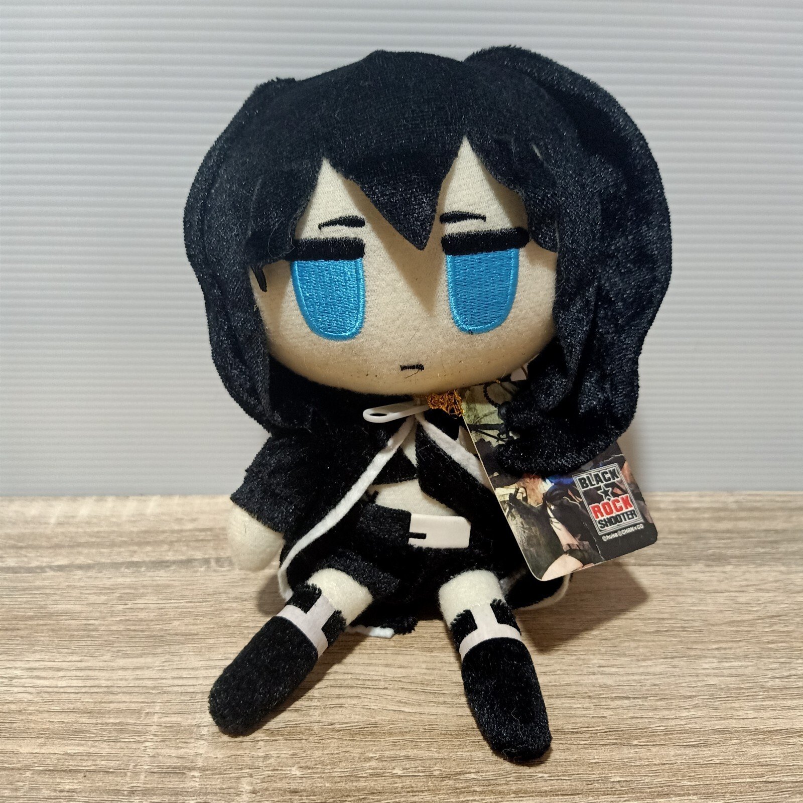 Black Rock Shooter Plush Doll Stuffed Toy Japan Anime TAG 8