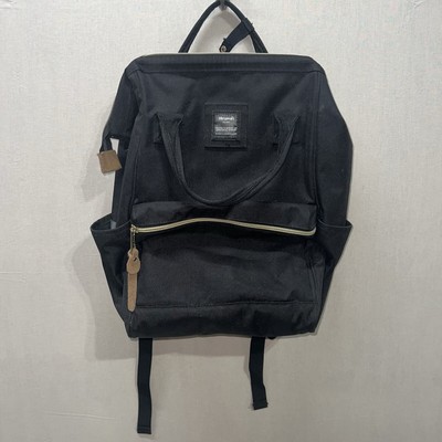 Himawari  Travel Backpack with USB Charging Port. Black
