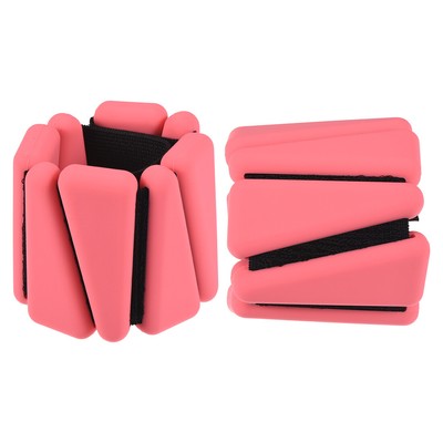 2pcs Adjustable Wrist Ankle Weights 2Lbs Each for Yoga Dance Aerobics