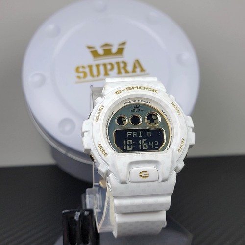 時計 G-SHOCK SUPRA GD-X6900SP supreme north BUY Casio SUPRA x G-SHOCK Matte Black Polka Dot Patterned