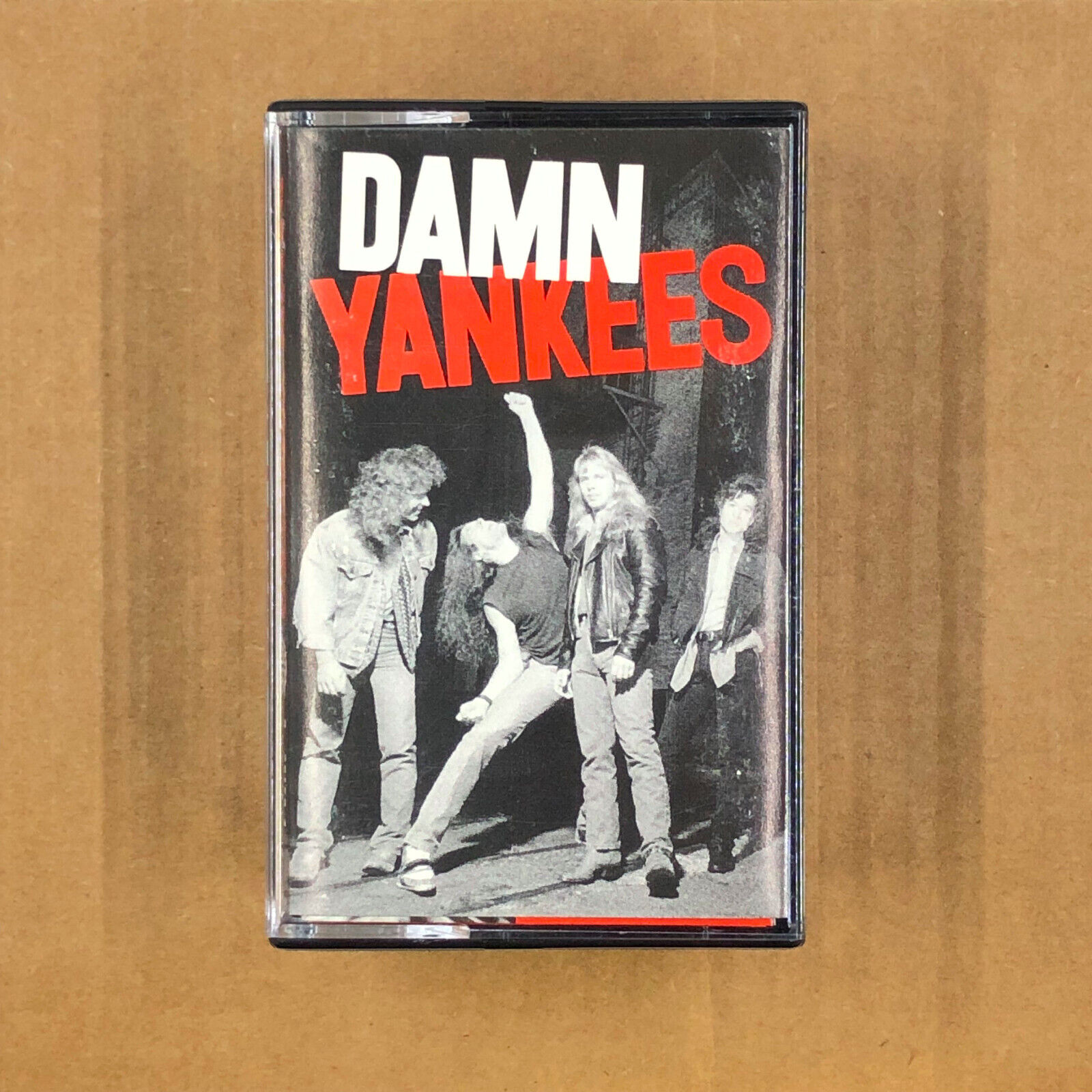 Cassette Tape Menu:Damn Yankees - S/T:BUILD UR OWN LOT CASSETTE TAPES METAL GLAM 80s GNR Motley Crue KISS Def Leppard