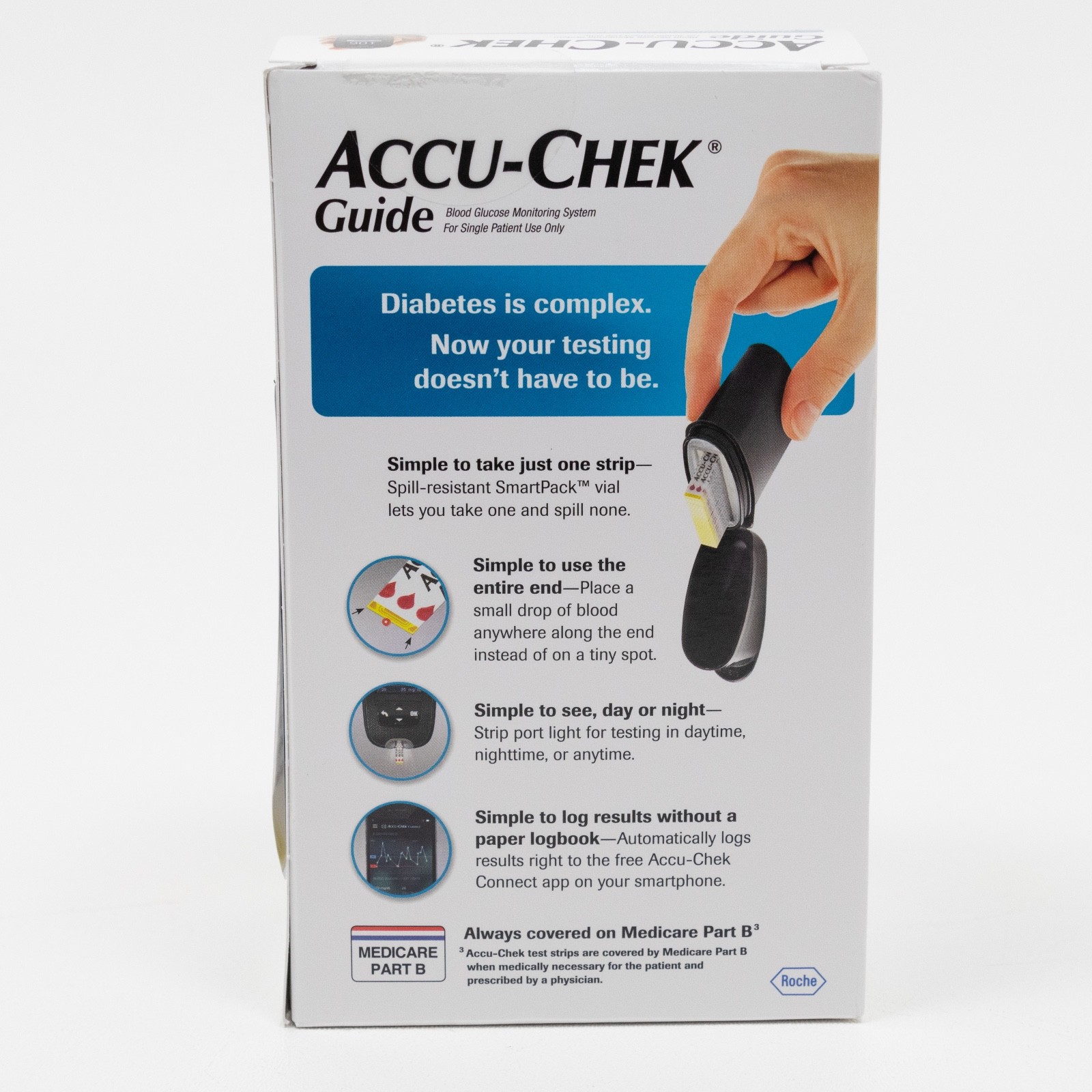 Lot of 6 ACCU-CHEK GUIDE Blood Glucose Monitoring System Meter EXP 2020 NEW