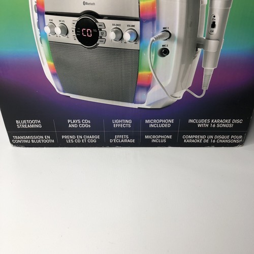 Ion Star Power Portable Karaoke System with CD Player & Bluetooth Streaming