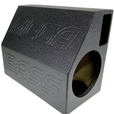 Universal Single Regular Cab Subwoofer Box 1x8  Ford Gm Bolero Style Mini P-SIDE
