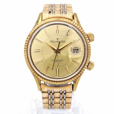 vintage citizen automatic daydate mens 21 jewels wrist watch cal8200 196253487496