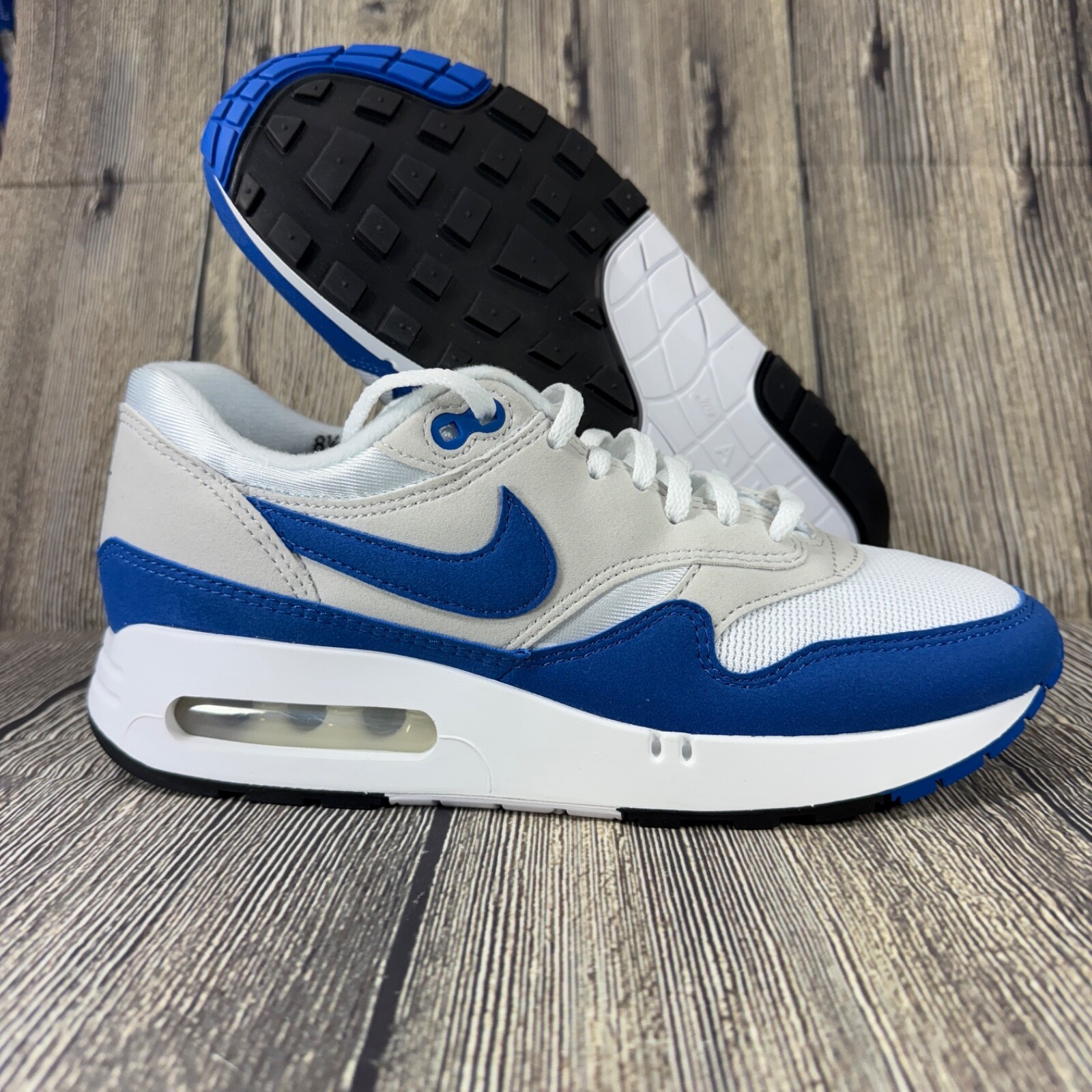 NIKE AIR MAX 1 '86 OG G（white-blue） Nike Air Max 1 '86 OG Big Bubble Royal Blue/White/Grey/Black