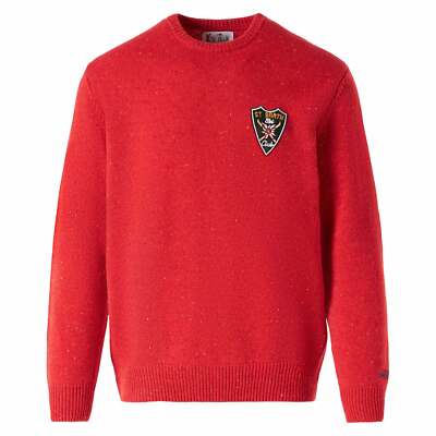 Pre-owned Mc2 Saint Barth Man Red Sweater