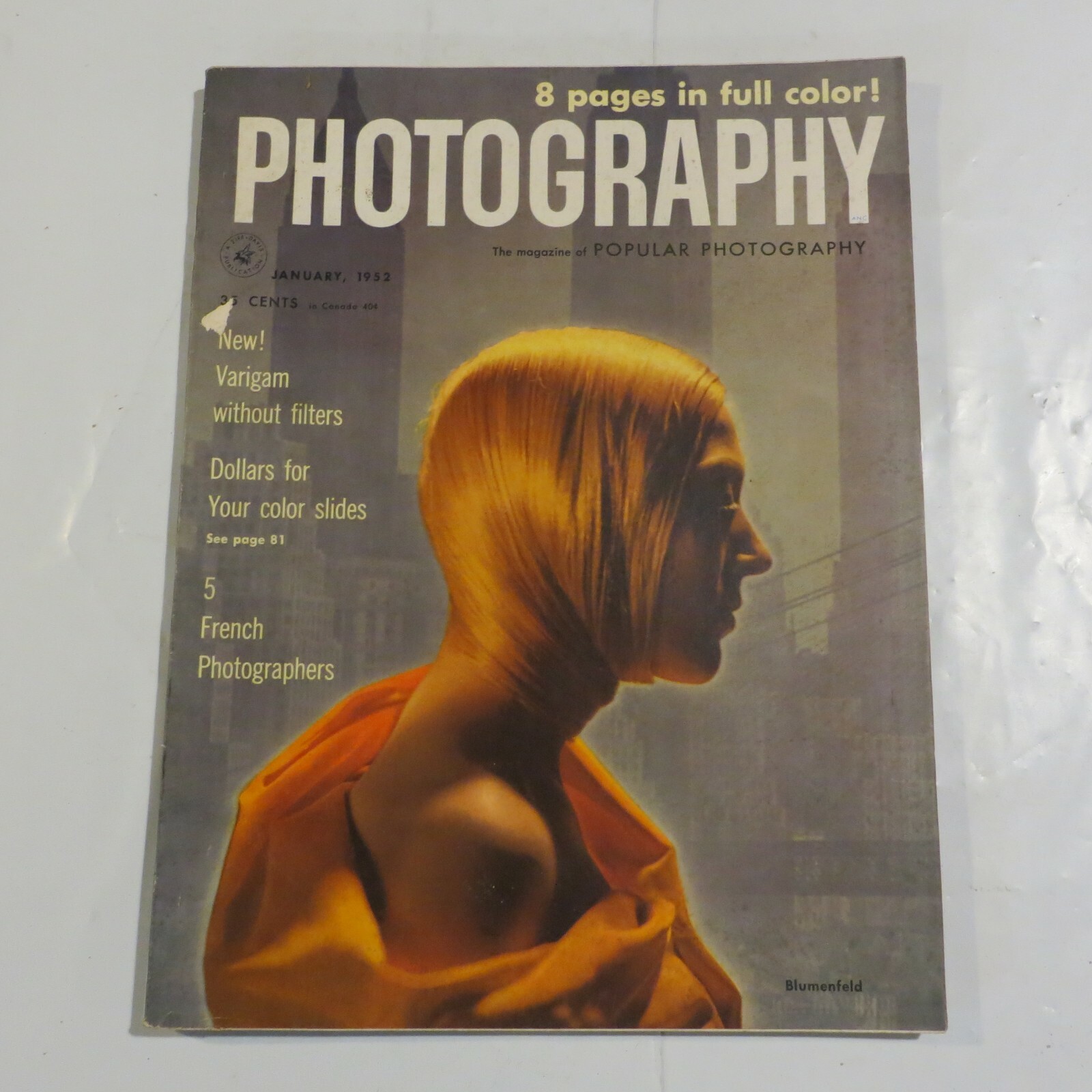 【フランス古書】 1952年の手作り雑誌 フランス その他素材 FIG 通販 9629844