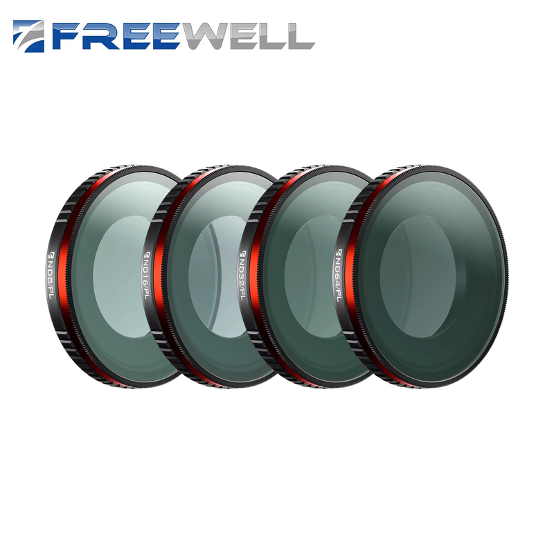 Bright Day Filter Kit 4 Pack ND8/PL,ND16/PL,ND32/PL and ND64/PL Filters for Inst
