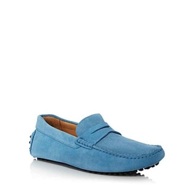 Магазин мужской одежды, Penny Loafer Light Blue Drivers, США 8,5