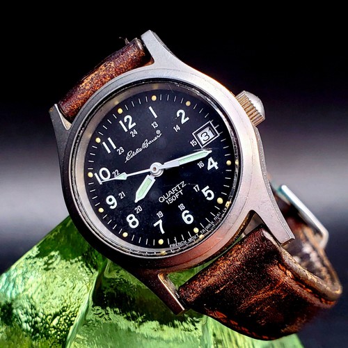 eddie bauer ミリタリーウォッチ　腕時計 Vintage Eddie Bauer Ladies Quartz Military Watch Circa