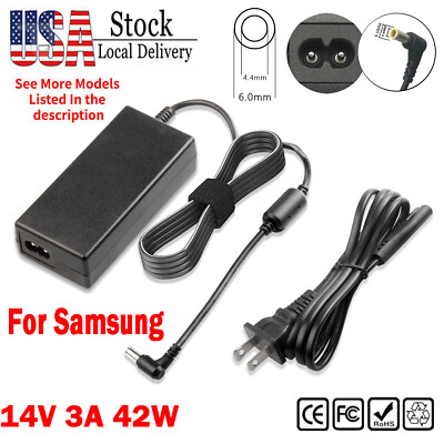 42W 14V 3A AC Adapter Charger For Samsung LTN1565 1500FP LCD monitor PE1206-USA*