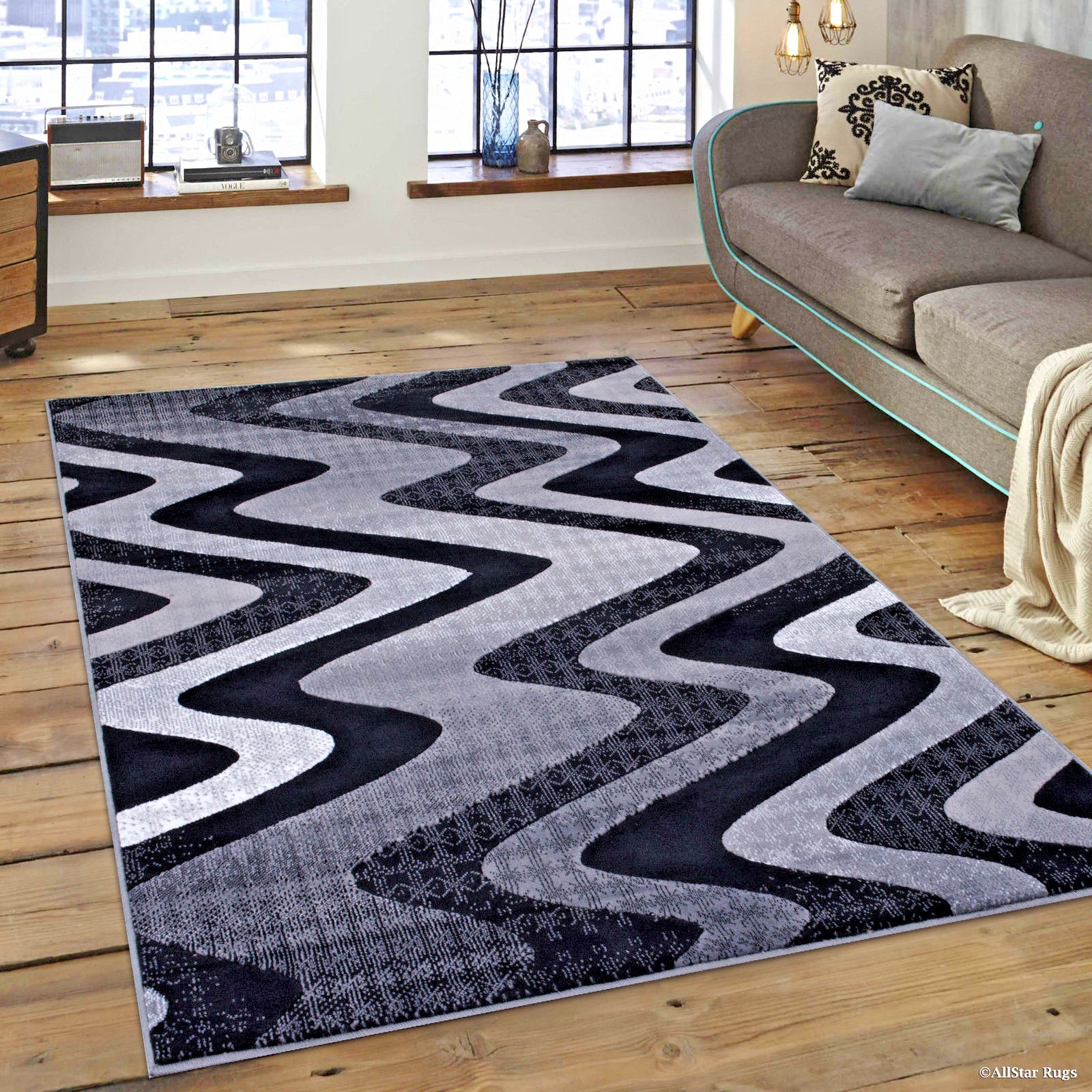 RUGS AREA RUGS CARPETS 8x10 RUG MODERN LARGE FLOOR ROOM GREY 5x7 GRAY