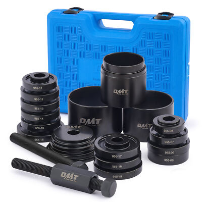 24Pcs Front Wheel Bearing Press Tool Removal Adapter Puller Kit OMT