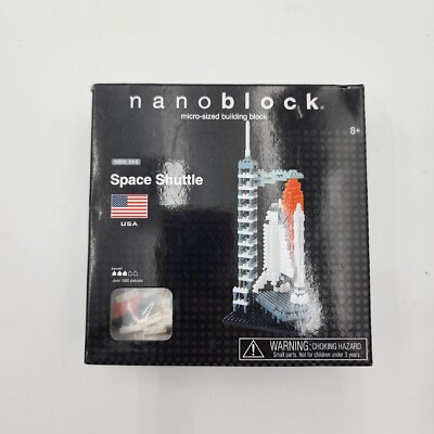Nanoblock Space Shuttle Micro-Sized Building Block NBH_014
