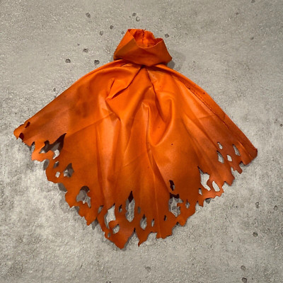 SU-C-HOBO-RET: 1/12 Orange Wired Collar Cape for Marvel Legends Retro Hobogoblin