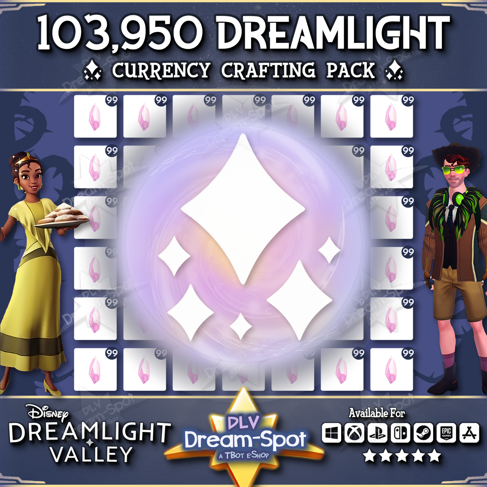🌎 Disney Dreamlight Valley 💎 100,000+ Dreamlight 💎 Dream Shard Crafting 🌎