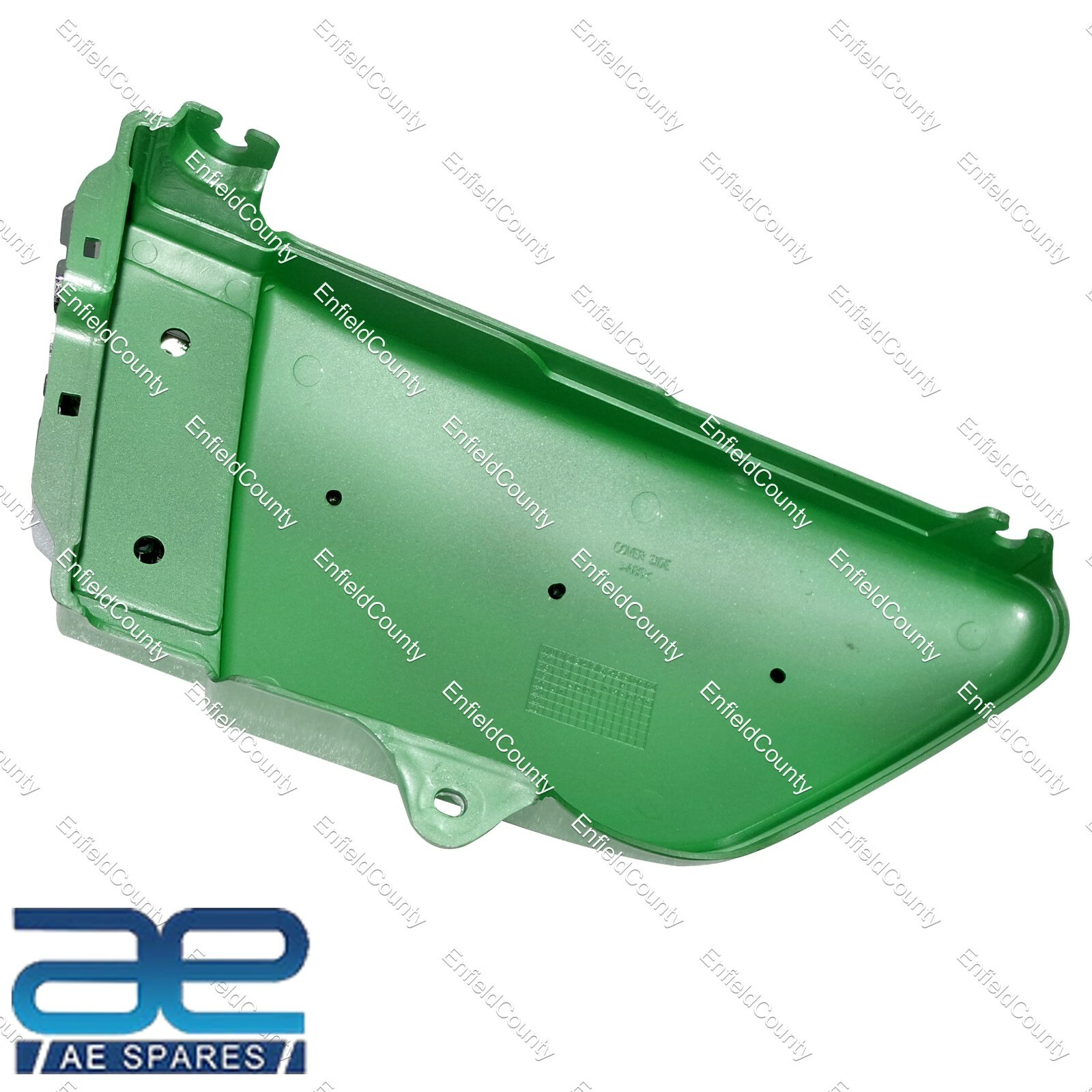For Yamaha Rx100 Rx125 Green Side Panel LH & RH Pair With Decals Emblem 