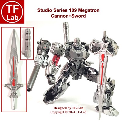 Studio Series SS 109 Megatron Cannon + Sword Upgrade Kit Transformers Bumblebee
