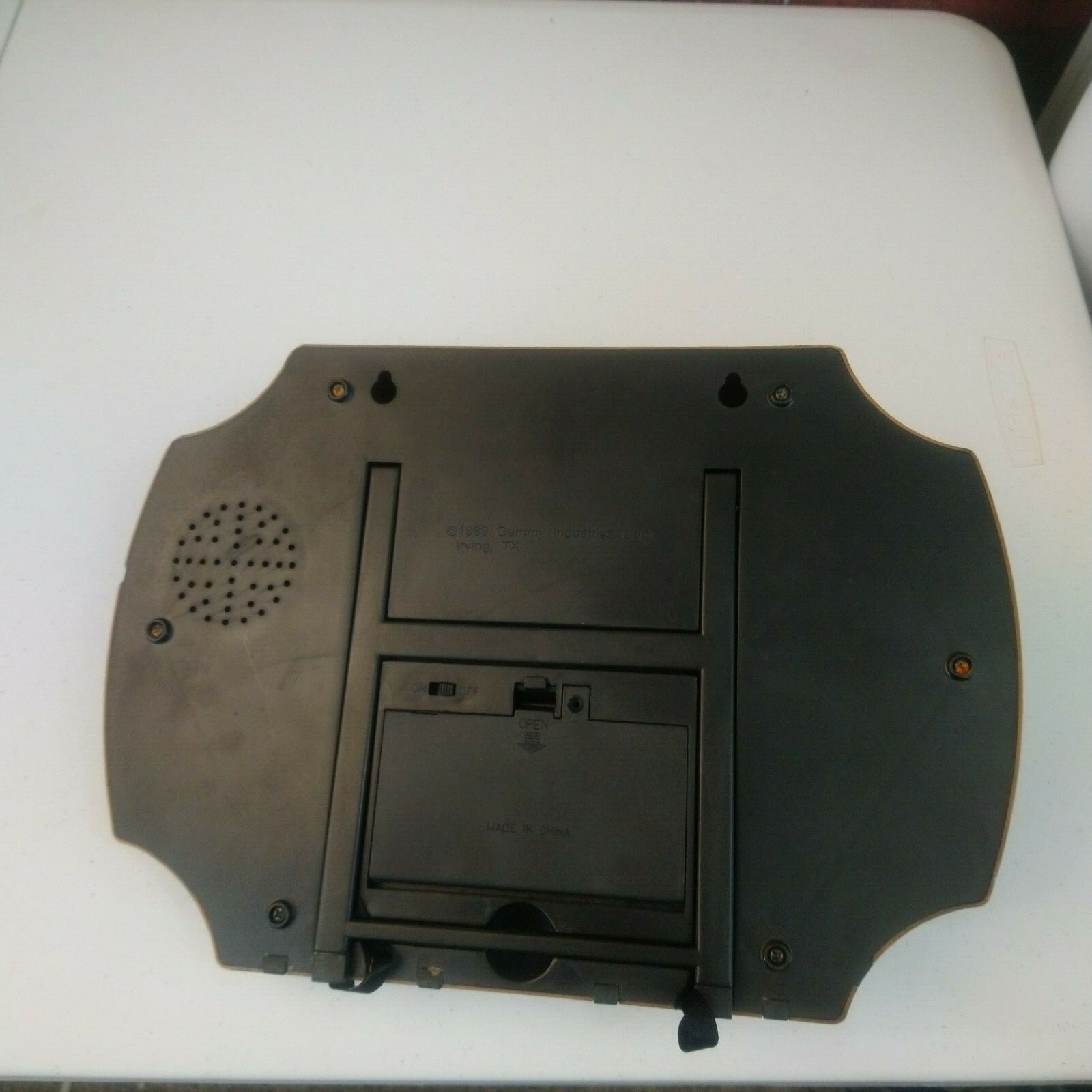 VTG 1999 Billy Big Mouth Bass Singing Fish Wall Plaque