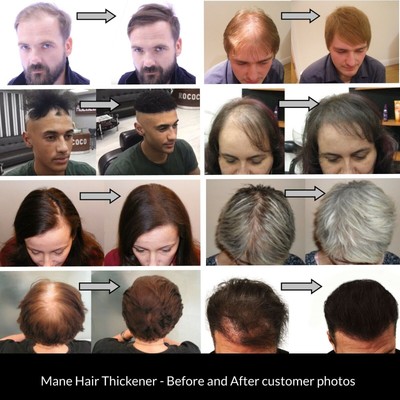6 x MANE Hair Thickening Spray Multibuy - for a fuller head of hair in seconds