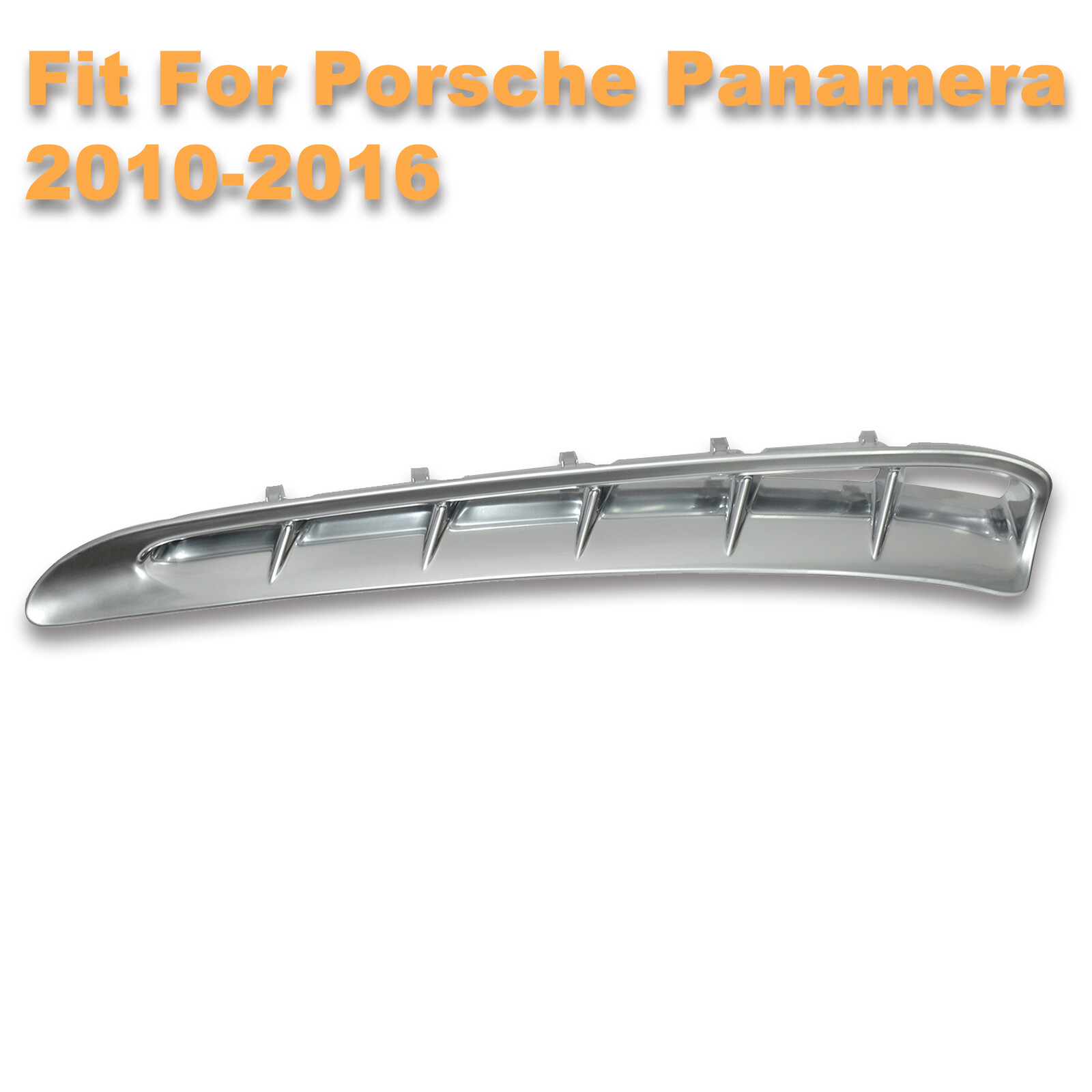 Car Side Vent Decorative For Porsche For Panamera 2010-2016 Car Front Fender Air Vent Grille Trim