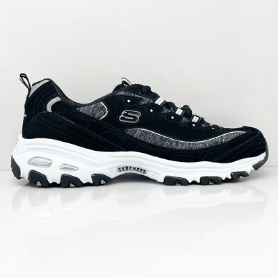 

Skechers Womens D Lites 11936W Черная повседневная обувь Кроссовки Размер 10, Черный, D Lites