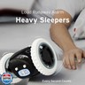 CLOCKY Extra Loud Alarm Clock for Heavy Sleepers on Wheels Rolls Runs Away Vibrating, Easy to Set Super Smart Snooze Digital Bed Shaker Alarm Clock Funny Gift for Adults Kids Teens Bedrooms (Black)