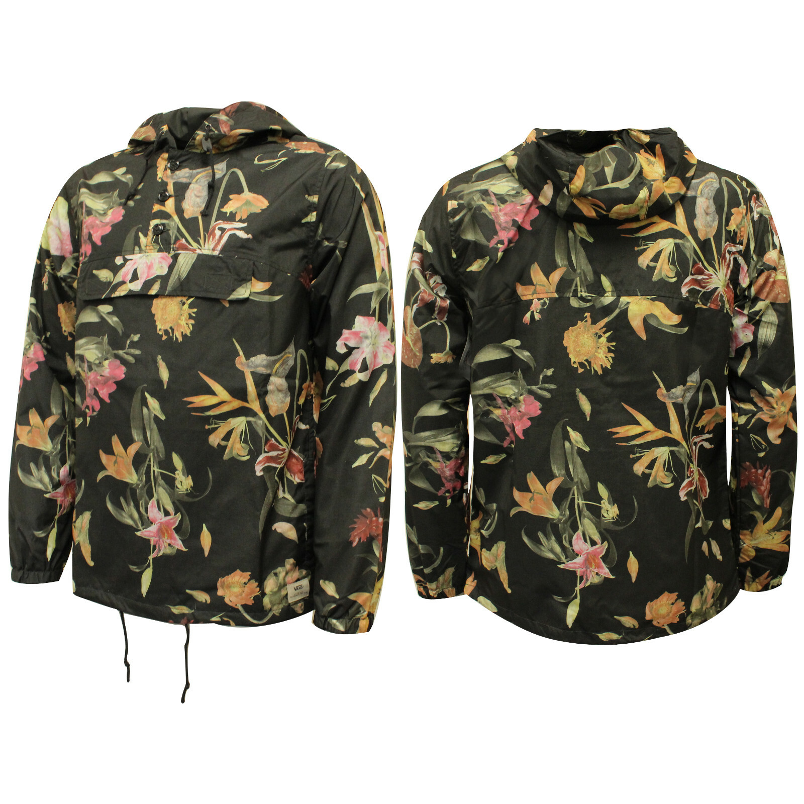 vans floral jacket