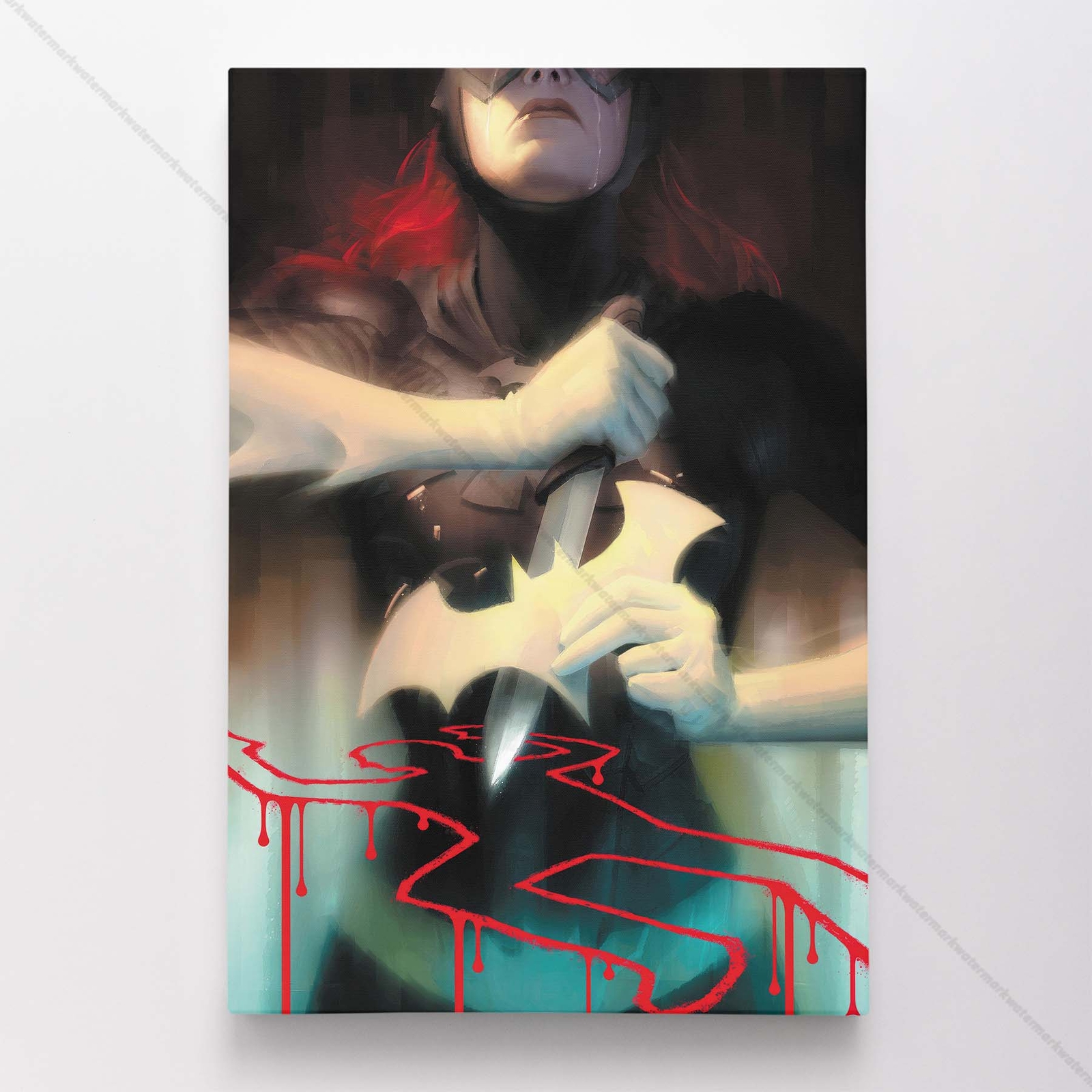Batgirl Poster Canvas DC Comic Book Cover Art Print #65504