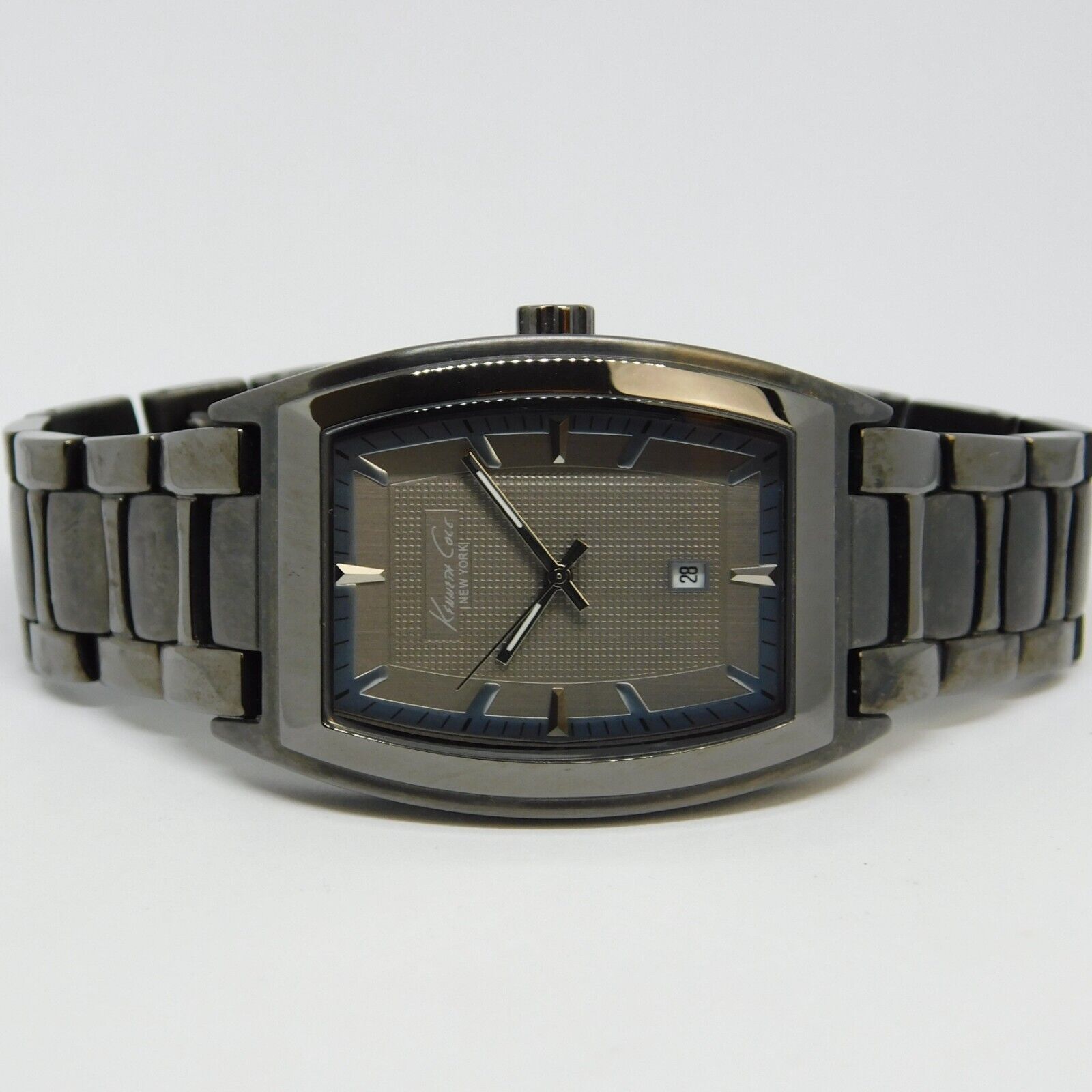 KENNETH COLE New York KC3756 All St. Steel Men's Watch Sz. 8 1/4 KENNETH COLE New York KC3756 All St. Steel Men's Watch Sz. 8 1/4