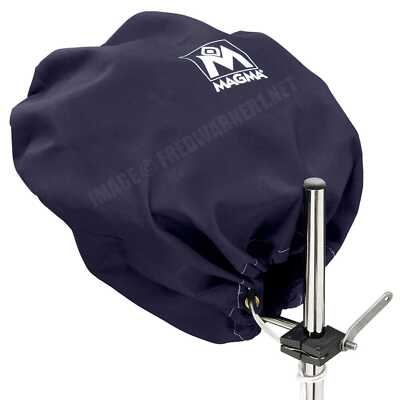 Magma A10-191CN Captain's Navy Sunbrella Cover Kettle Original Size 15'' Grill