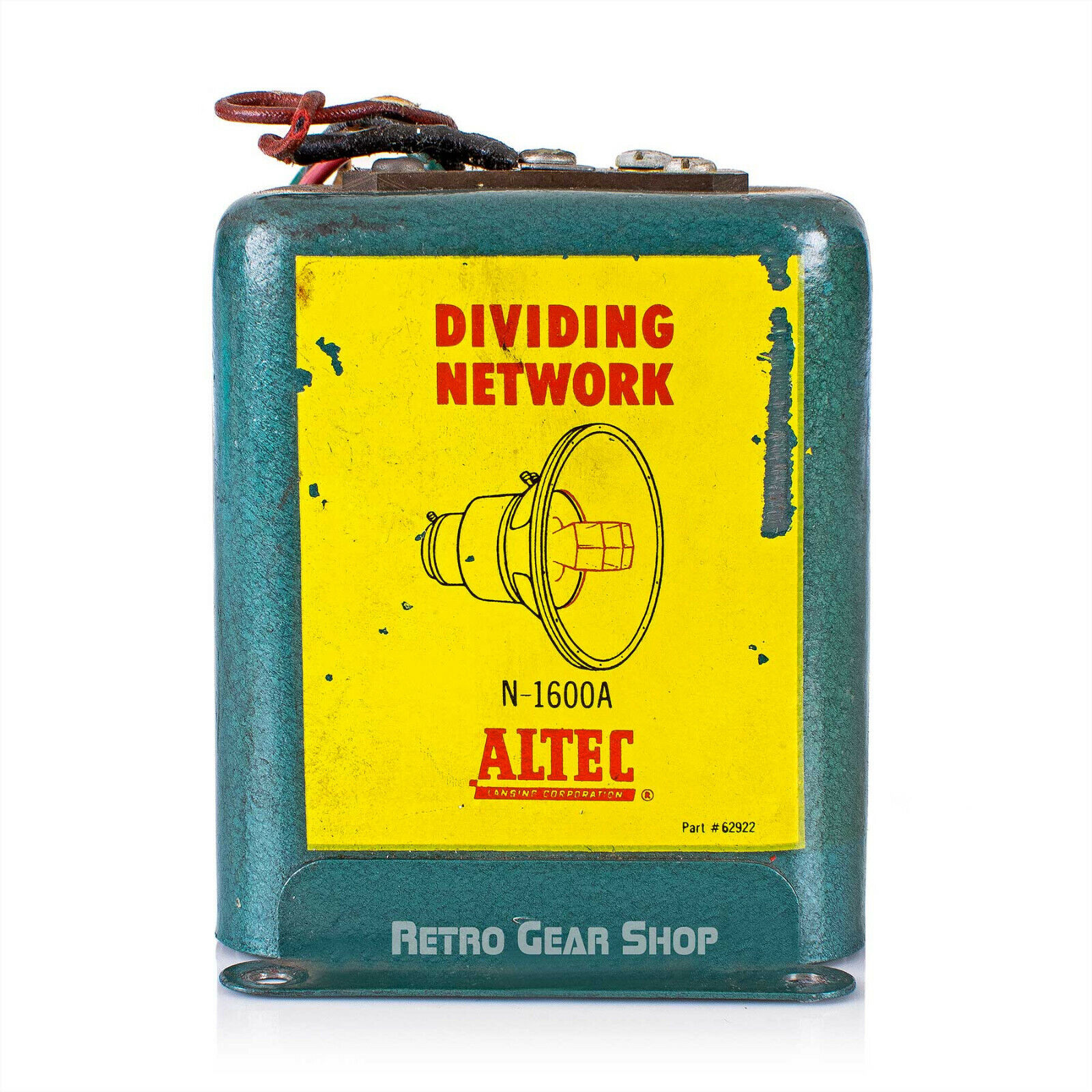 Altec Lansing N-1600A Dividing Network Crossover Vintage Altec Lansing N-1600A Dividing Network Crossover Vintage