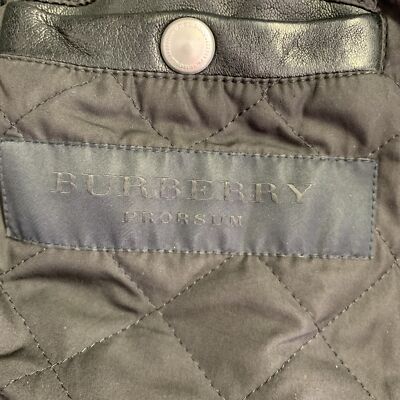 Burburry Prorsum ジャケット　サイズ38 BURBERRY PRORSUM FW 2010 Size 38 Blue Black Lamb Leather