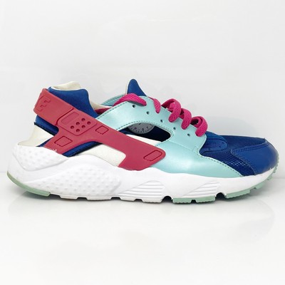 

Nike Boys Air Huarache Run 654280-401 Синие кроссовки для бега, размер 6,5 лет, Синий, Air Huarache Run
