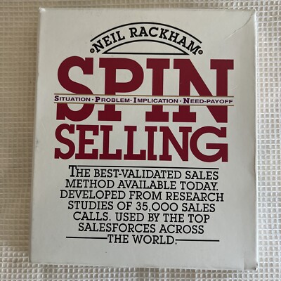 SPIN Selling - Audio CD, by Rackham Neil - Good