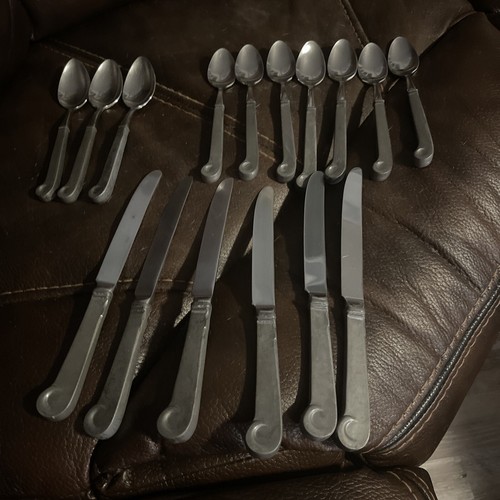 Pewter/stainless Columbia Pa  Lot Of 16