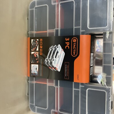 Tactix 3 PC Interlockable Organizer Various Hardware Solution