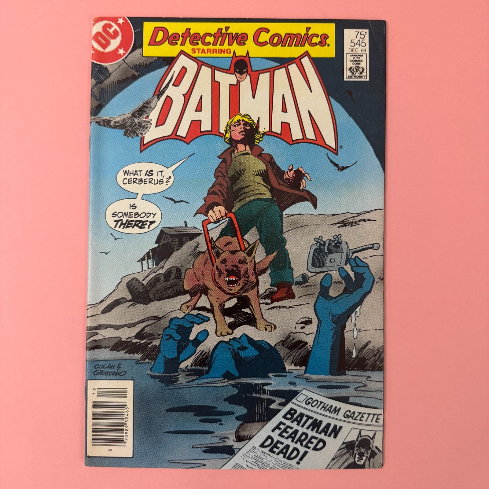 【冬バーゲン★】 VF/NM 1984 Newsstand #545 COMICS DETECTIVE DC Batman Comics アメコミ