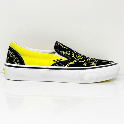 Vans Mens Off The Wall 500714 Черная повседневная обувь Кроссовки Размер 6.5