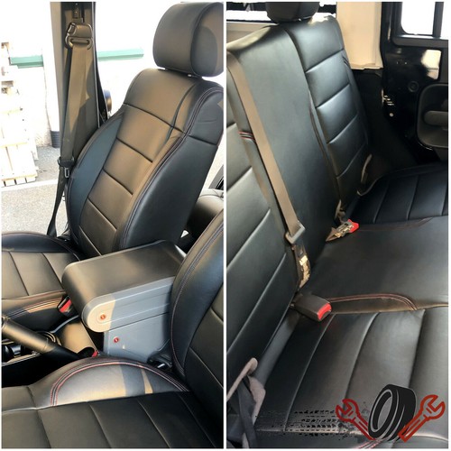 Для 08-10 Jeep Wrangler 4Door полный набор чехлов для сидений сменный комплект черный