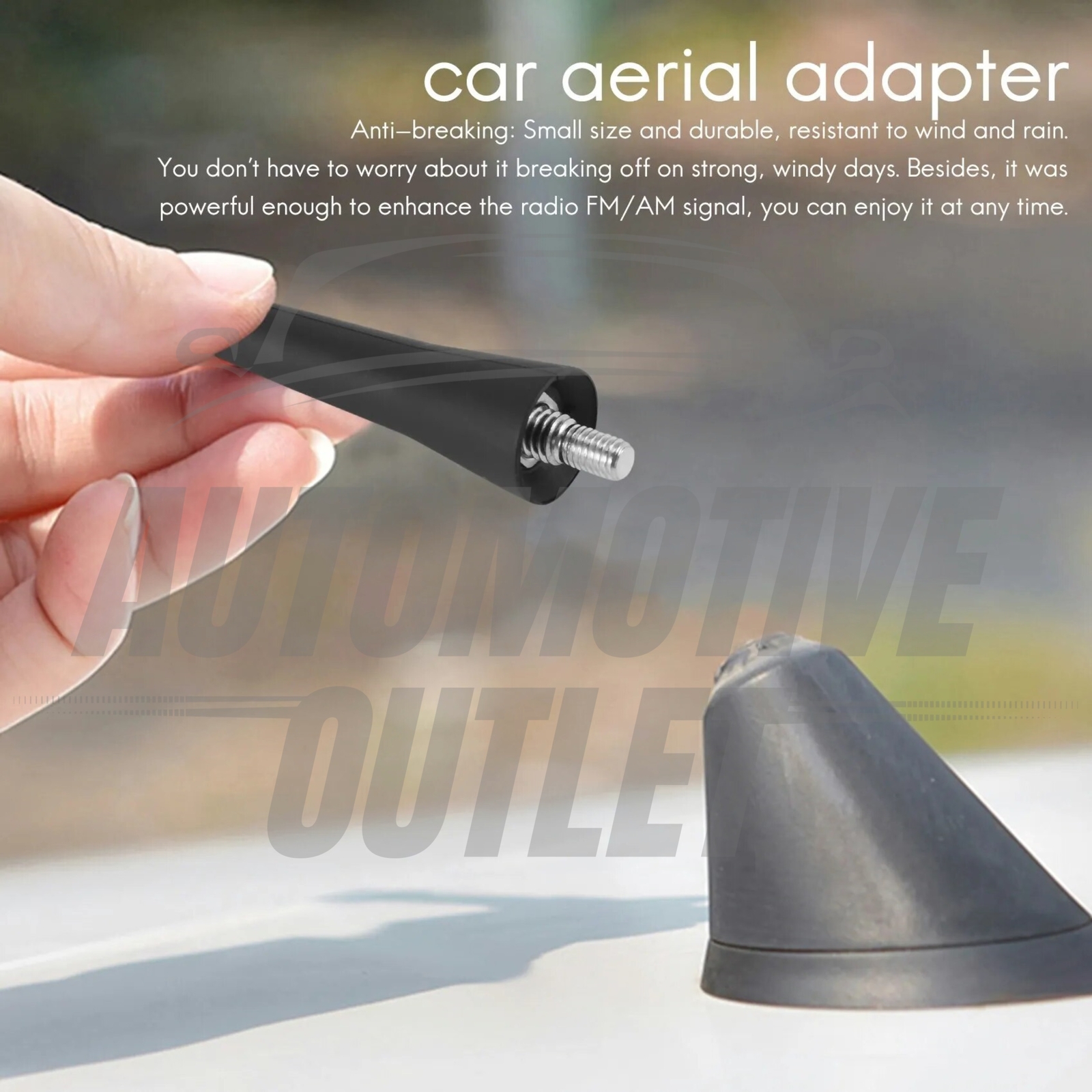 STUBBY SHORT 65mm CAR AERIAL FOR B M MINI COOPER, COUPE, R50/52/53, R56/57, F55 4