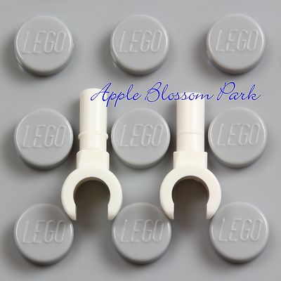 NEW Lot/2 Lego WHITE MINIFIG HANDS -1 Wedding Bride Groom Minifigure Glove Pair 