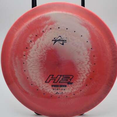 Prodigy Disc 500 Air Spectrum H3 v2. Pink w/ white Swirls. Blue foil. 164 grams.